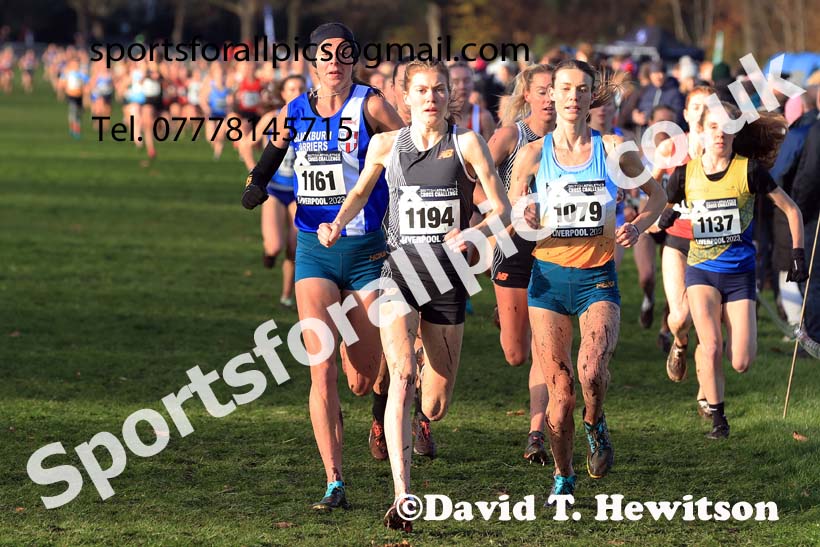 Senior Women and Under-23s, 2023 British Athletics Cross Challenge, Sefton Park, Liverpool. Photo: David T. Hewitson/Sports for All Pics